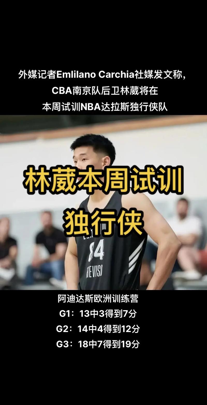 林葳:给自己试训独行侠的表现打50分 一起试训的美国球员打球很拼