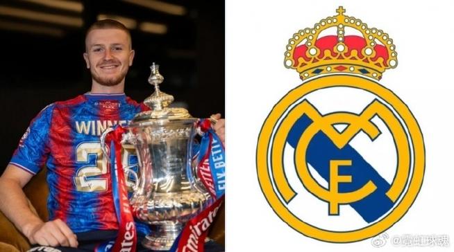 阿斯报：皇马持续关注水晶宫中场沃顿，转会费可能不低于8000万欧