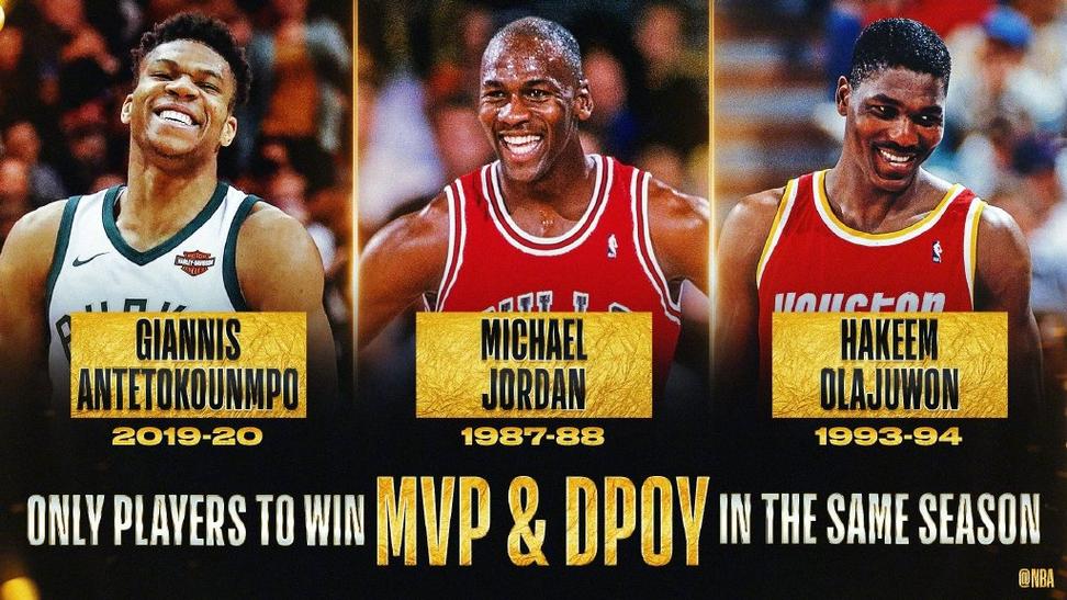 夸张！阿贾八年生涯四次MVP、三个总冠军、两个FMVP、三个DPOY