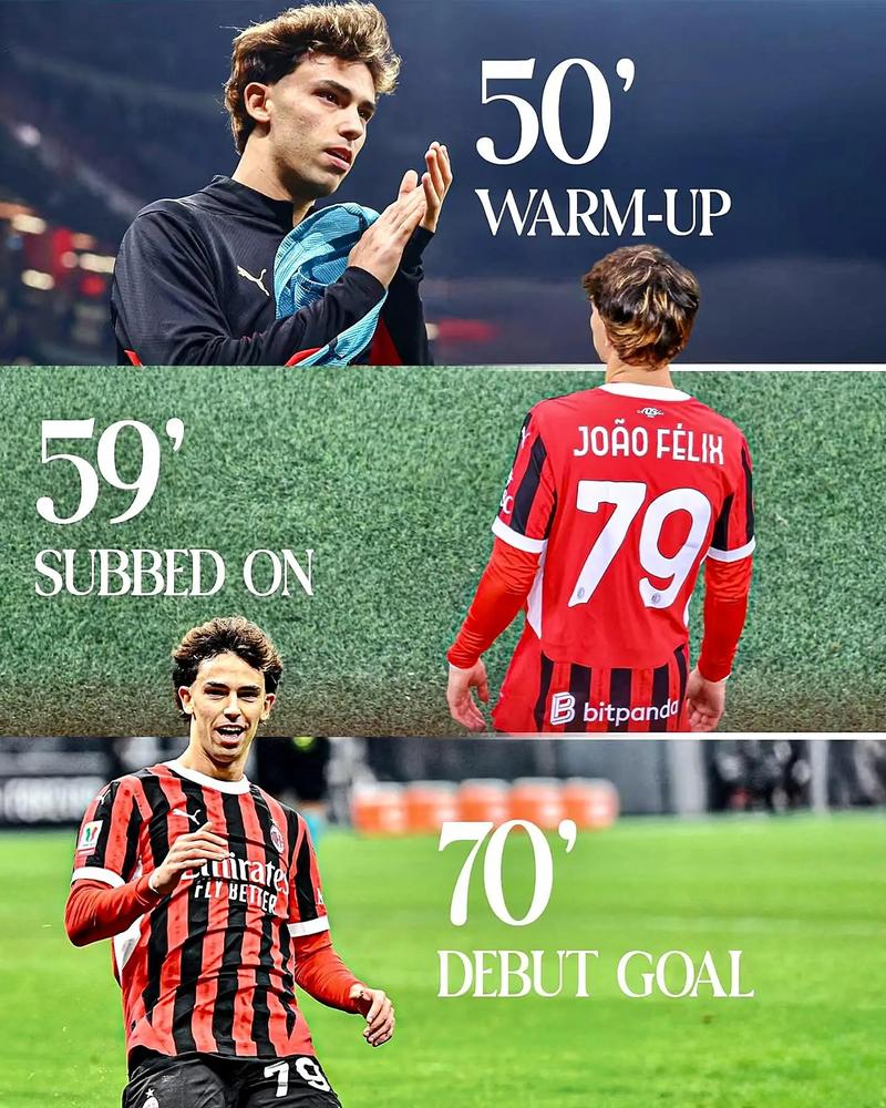 降维打击！菲利克斯助攻韦斯利破门，本场传射+精彩进球被吹