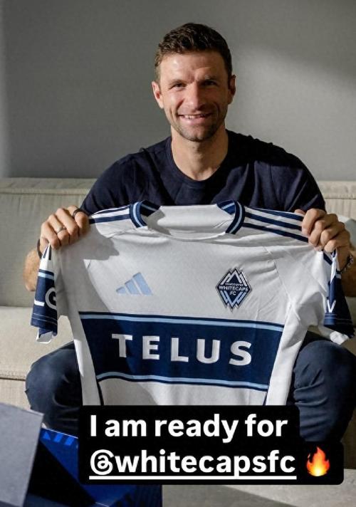 穆勒社媒庆祝温哥华白浪晋级：难以置信，我们打进西部决赛了！